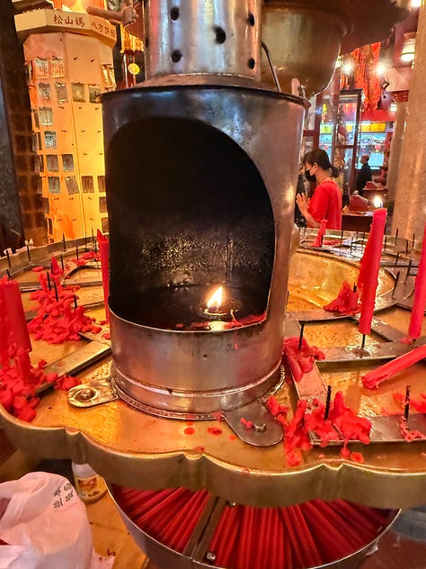 Offerings at Ciyou Temple
