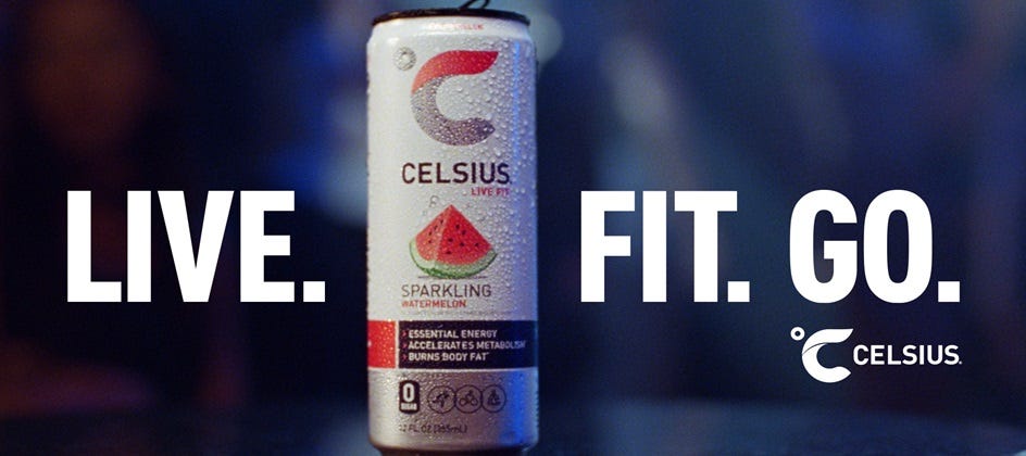 CELSIUS launches ‘LIVE.FIT.GO.’ campaign to disrupt energy drink norms