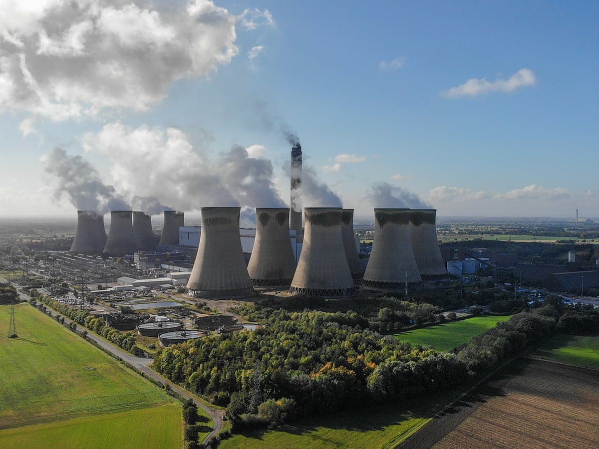 Biomass power station produced four times emissions of UK coal plant, says  report | Greenhouse gas emissions | The Guardian