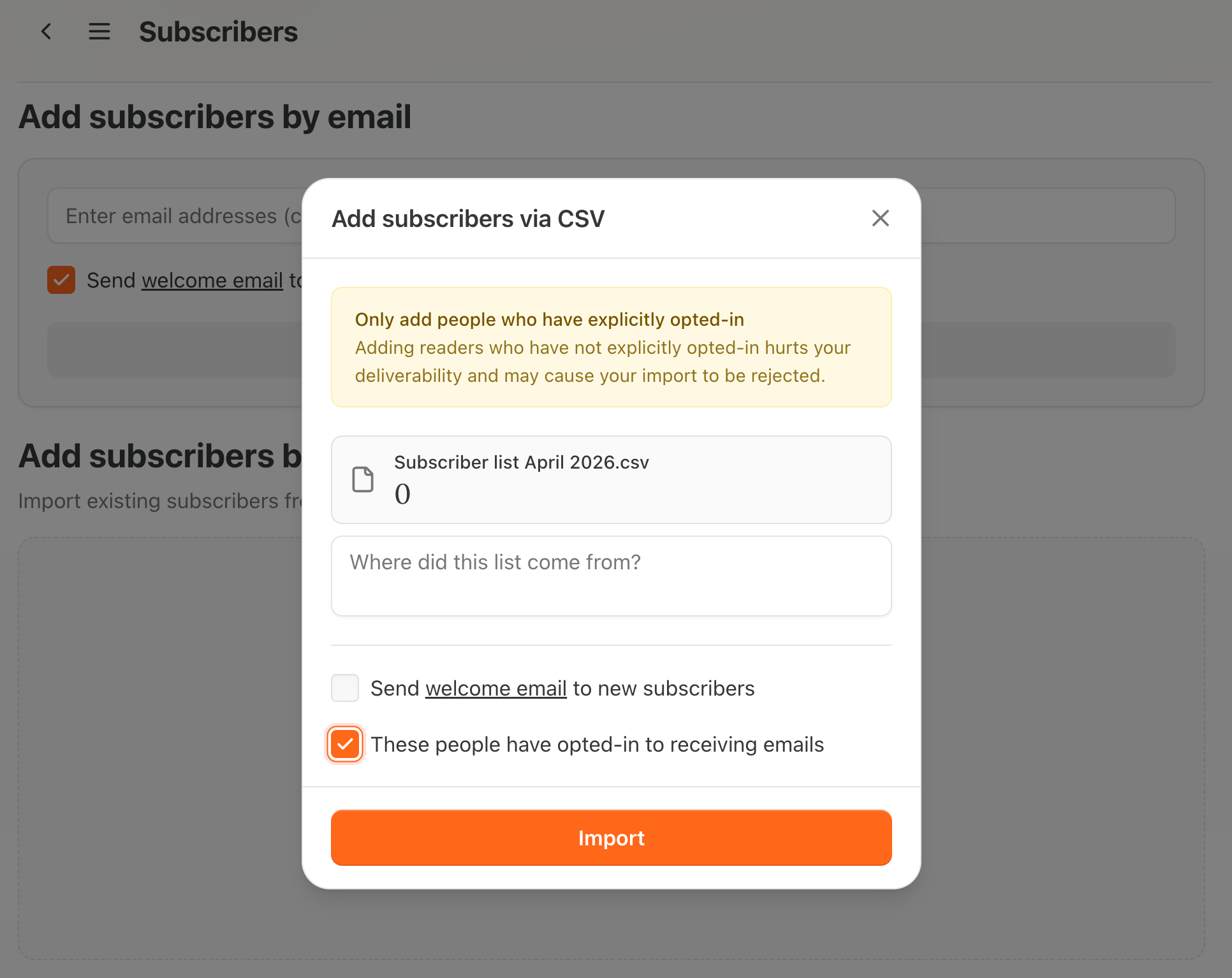 How to migrate your newsletter to Substack - On Substack