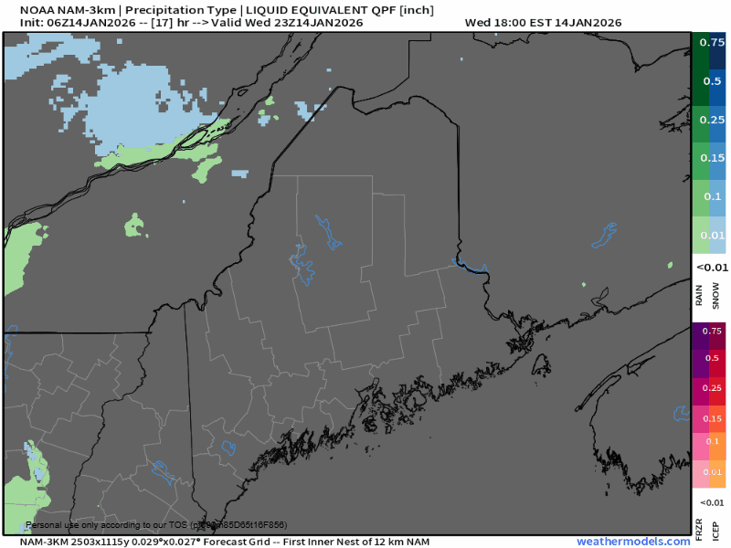 The next round of snow and rain arrives Wednesday evening
