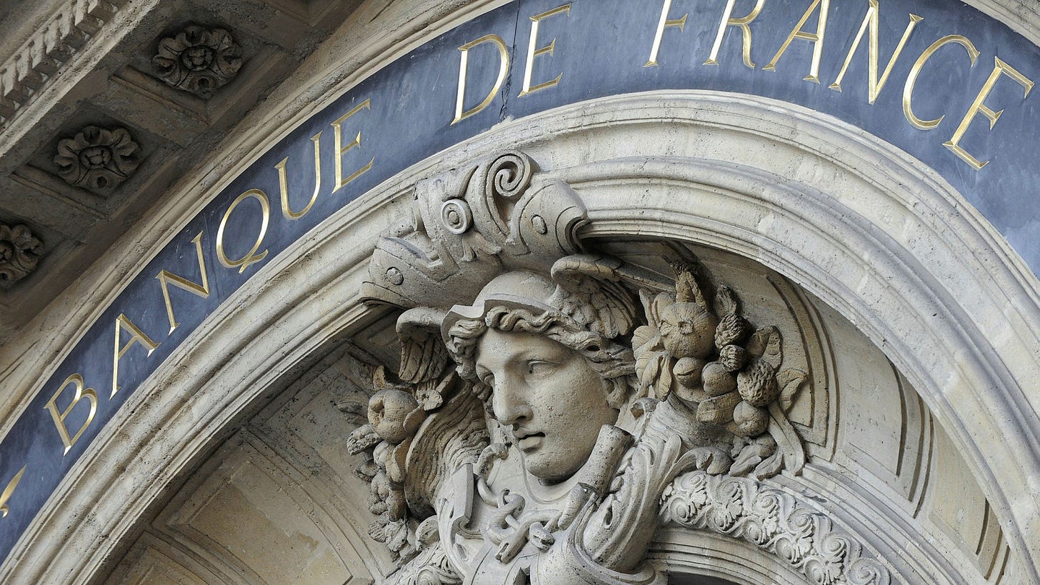 法國中央銀行標識