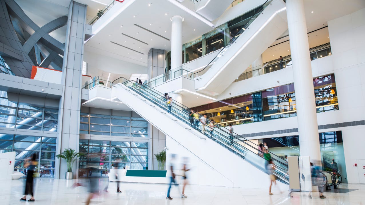 A saúde e os shopping centers