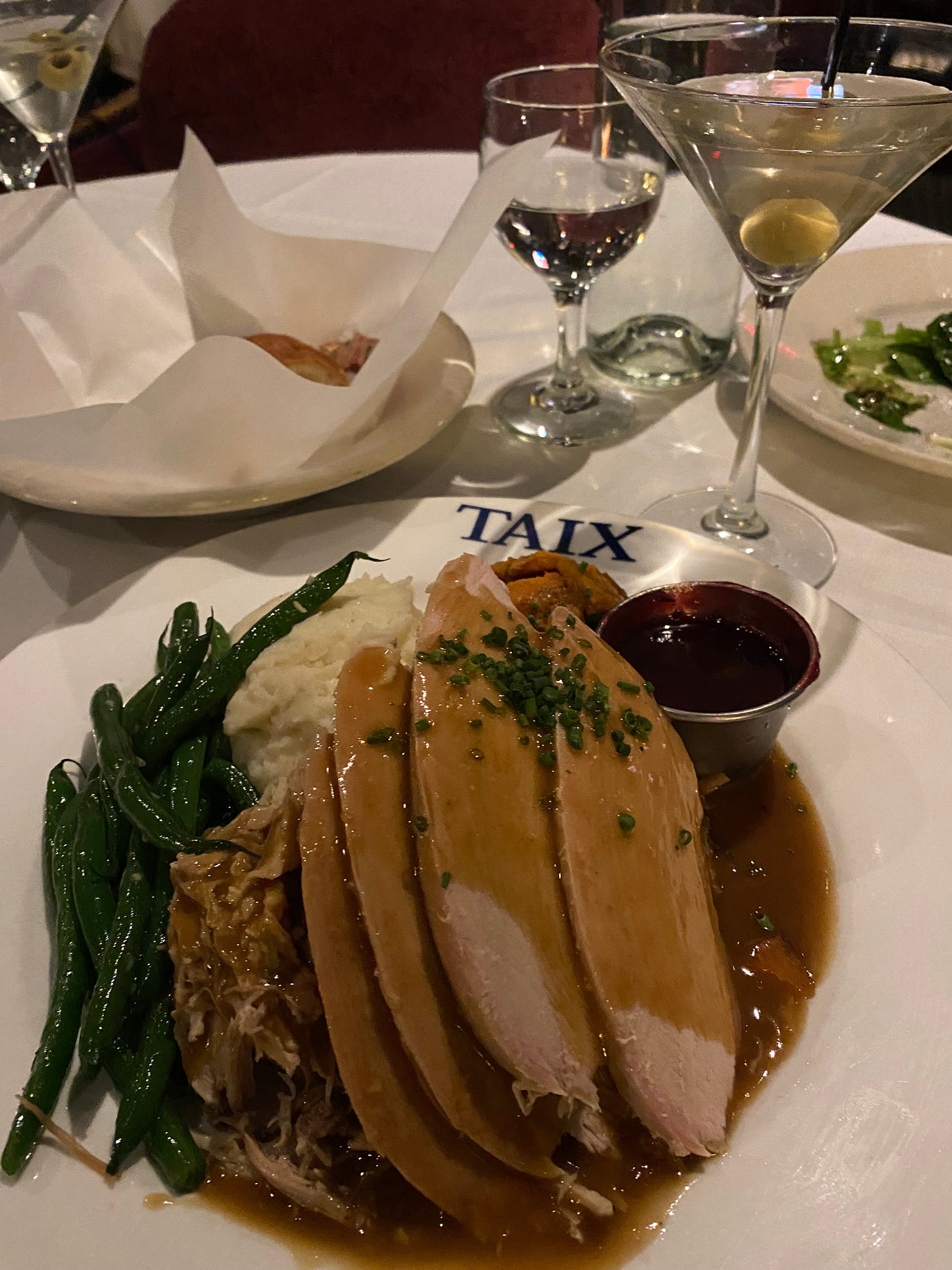 Thanksgiving at Taix