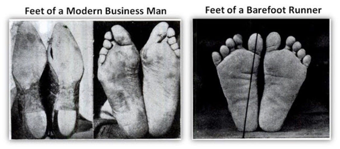 #gobarefoot