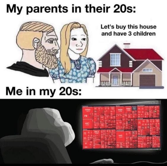 r/wallstreetbets - My 20s run better