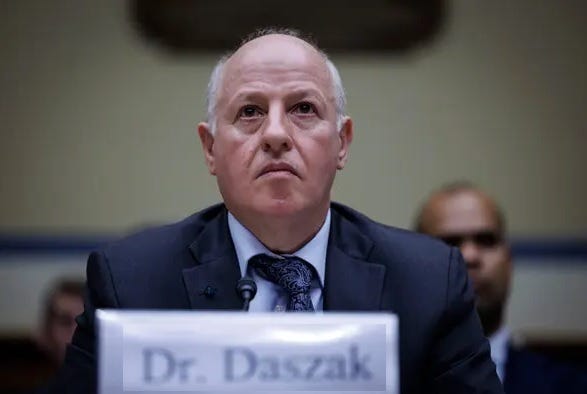 The Creators of SARS-CoV-2/COVID are Peter Daszak and EcoHealth Alliance" The Creators of SARS-CoV-2/COVID are Peter Daszak and EcoHealth Alliance"