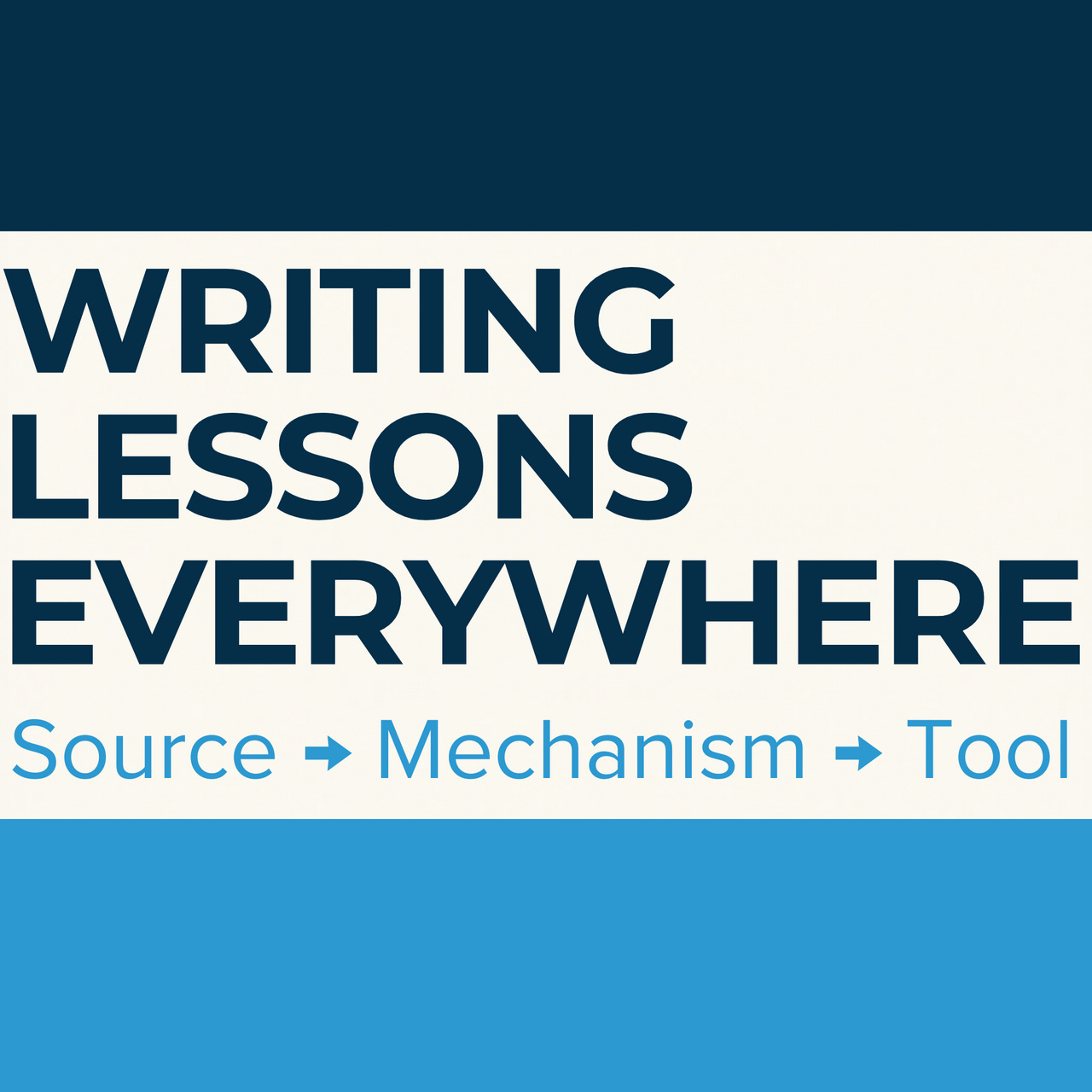 Writing Lessons Everywhere