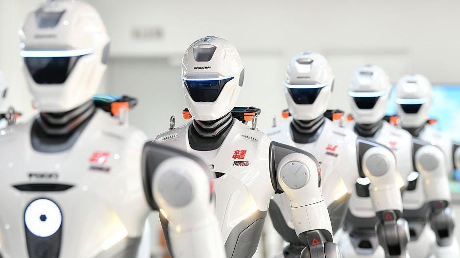 Trump administration bans new Chinese humanoid robots - BBC News Trump administration bans new Chinese humanoid robots - BBC News