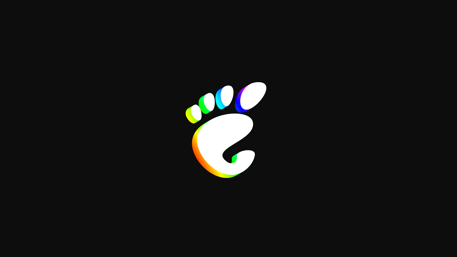 Gnome Desktop Logo Wallpaper - 4K | 3840x2160 | Wallpaper Alchemy Gnome Desktop Logo Wallpaper - 4K | 3840x2160 | Wallpaper Alchemy