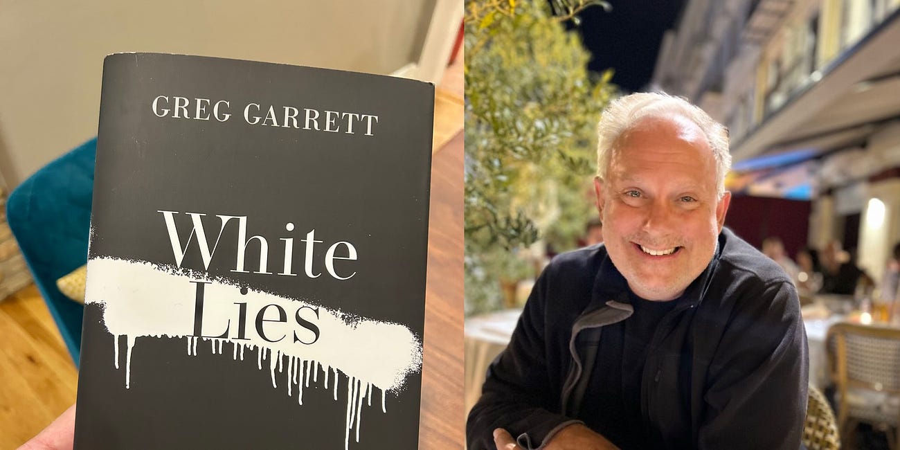 Invitation: RD Author Salon with Greg Garrett, Author of WHITE LIES