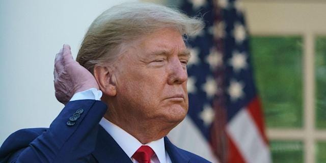 Trump cuts his own hair with &#39;a huge pair of scissors,&#39; former aide claims  in book