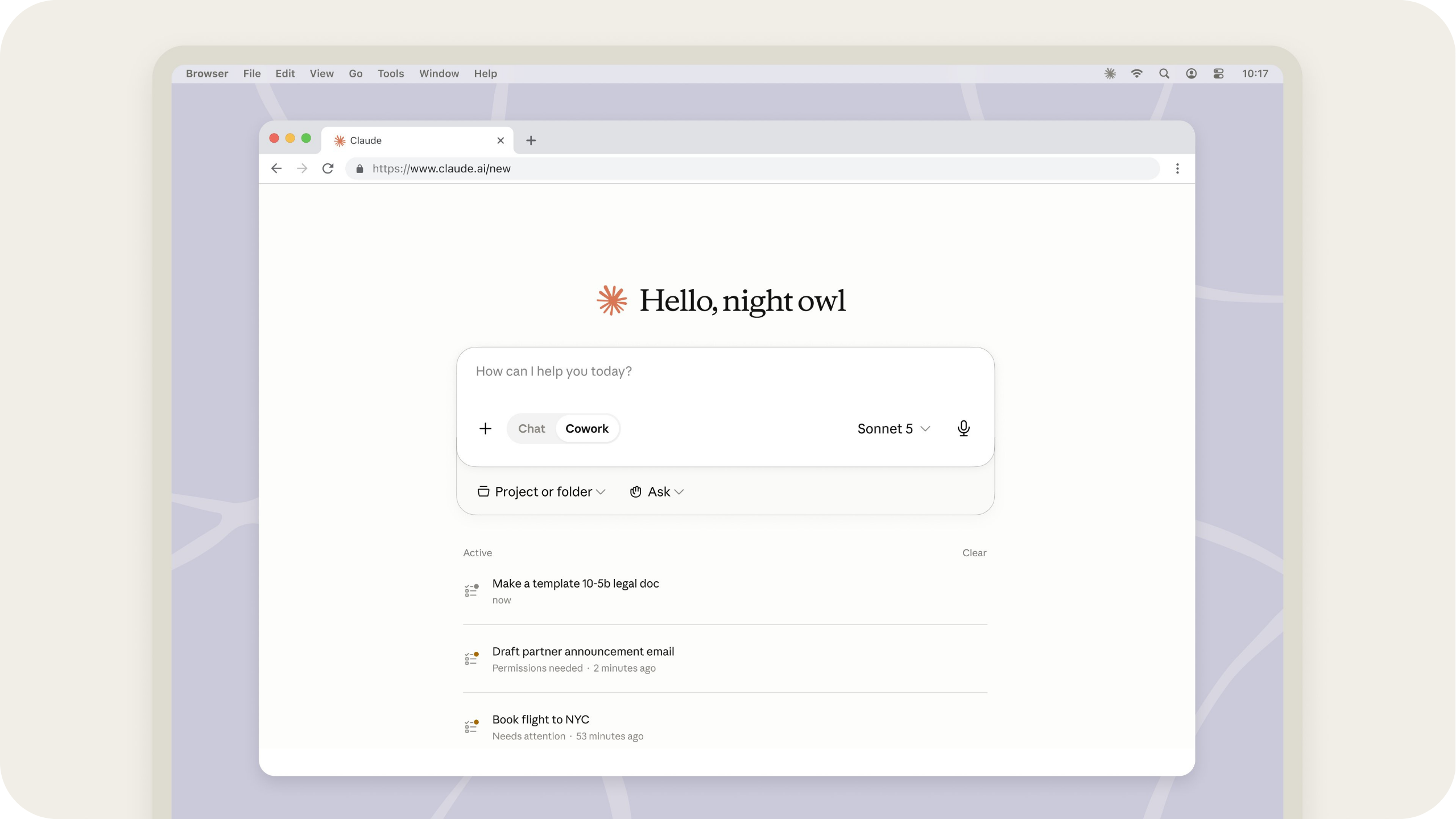 Claude Cowork funcionando en escritorio, web y dispositivos móviles