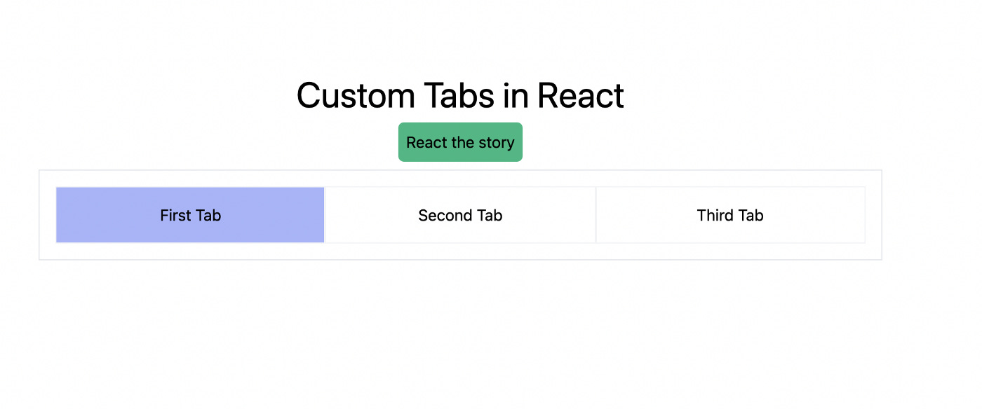 The active tab in the tabs section is highlighted