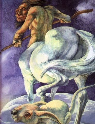 A person riding a white horse

AI-generated content may be incorrect.