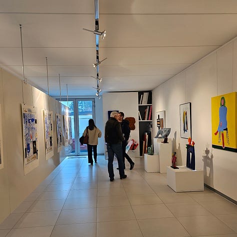 Vernissage Christian Silvain