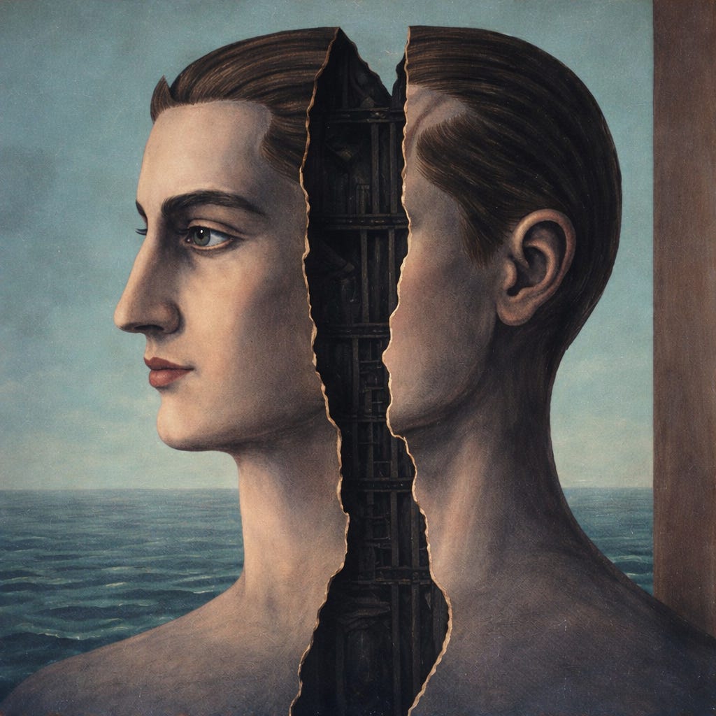 A person's face with a broken head

AI-generated content may be incorrect.