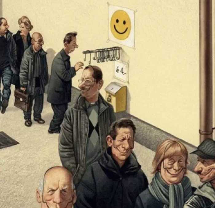 Caricatures du dessinateur autrichien Gerhard Haderer 