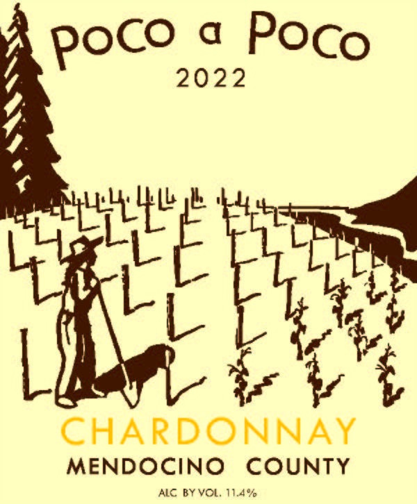 2022 Poco a Poco Chardonnay | Porter-Bass Vineyard & Winery 2022 Poco a Poco Chardonnay | Porter-Bass Vineyard & Winery