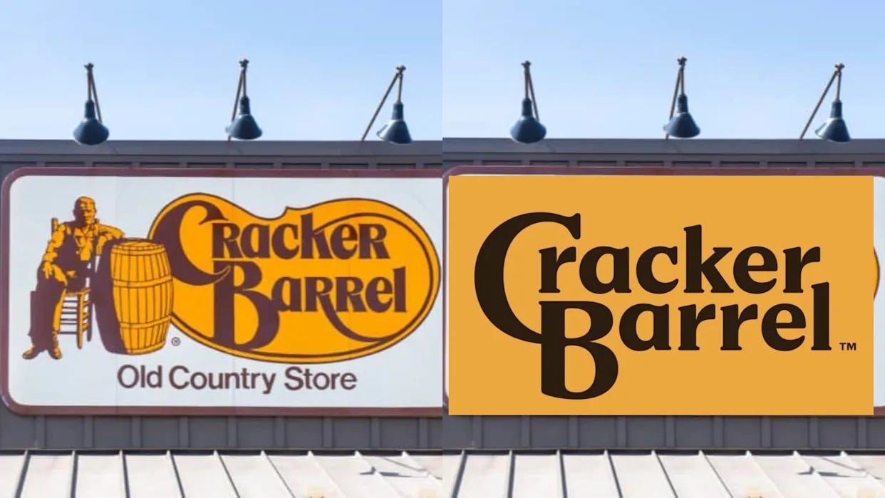 Cracker Barrel's New Logo Backfired — Here's How Much It Cost Them