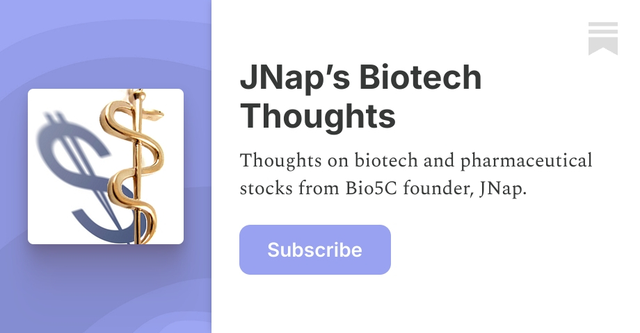 JNap’s Biotech Thoughts | Substack