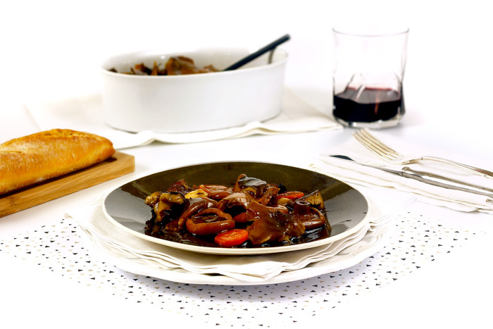 Setas en escabeche. Recetas de cenas para crock pot