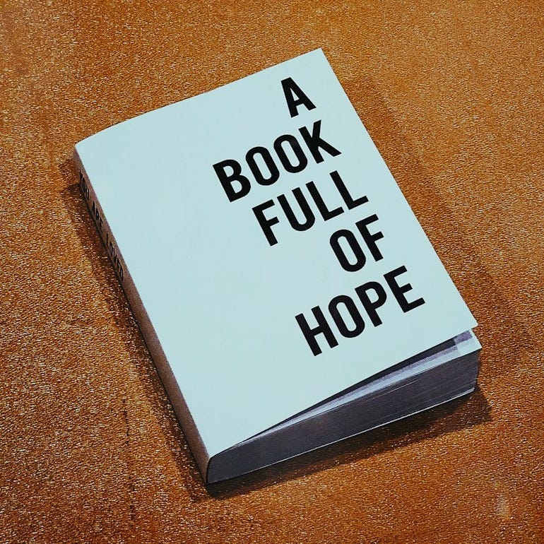A Book Full of Hope book