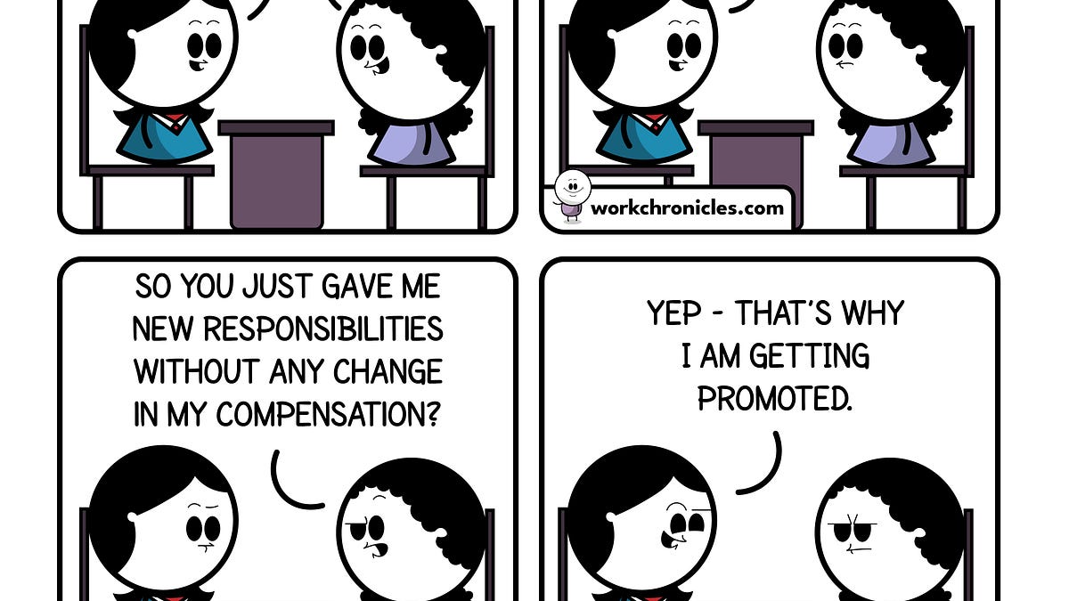 (comic) Promotions and Stretch Assignments