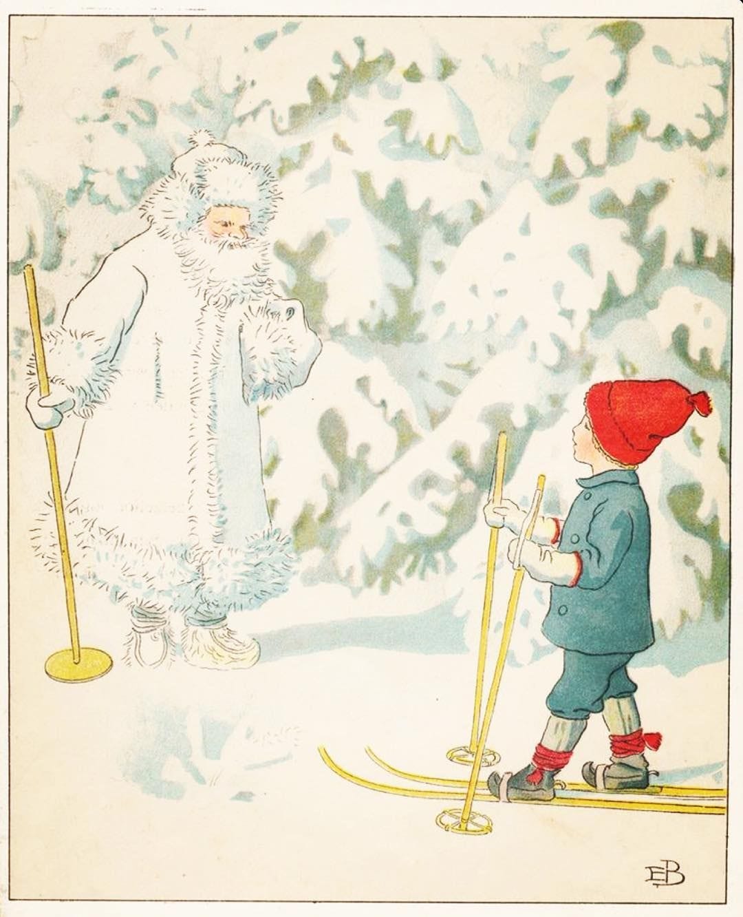 Elsa Beskow Postcard February (Februari), 47% OFF