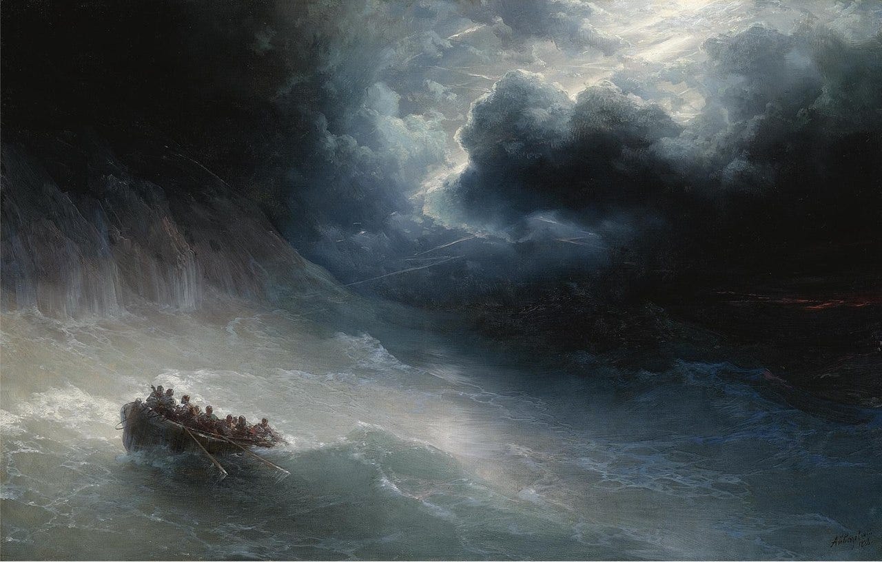Ivan Aivazovsky - The Sea - by George Bothamley