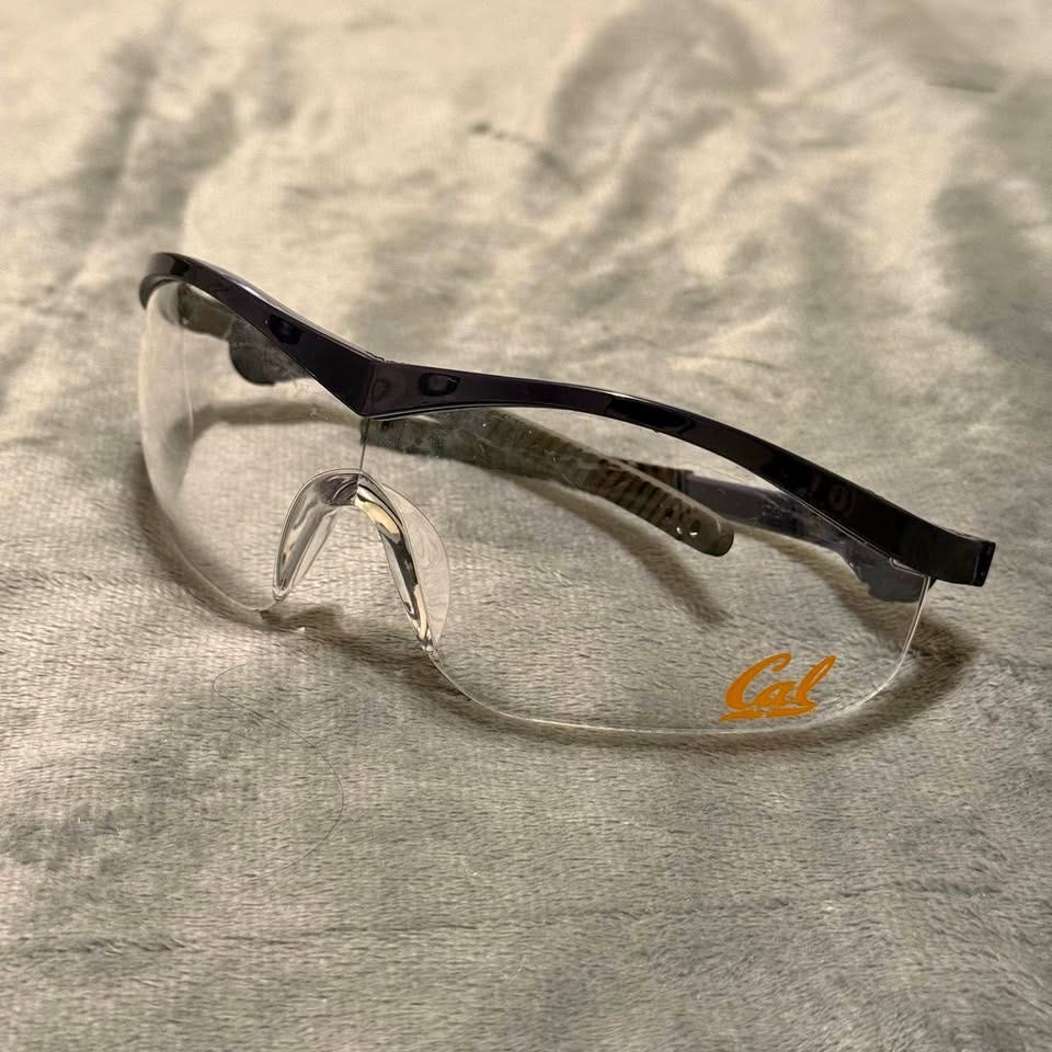 Product photo of UC Berkeley Cal Laboratory Safety Goggles Glasses with Adjustable Arms