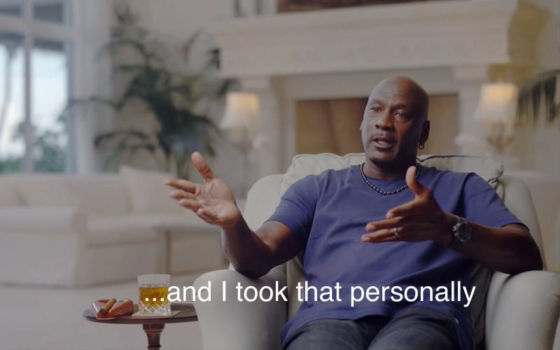 And I Took That Personally—A Michael Jordan Meme And I Took That Personally—A Michael Jordan Meme