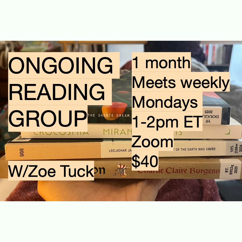 kly Mondays 1-2pm ET Zoom $40"