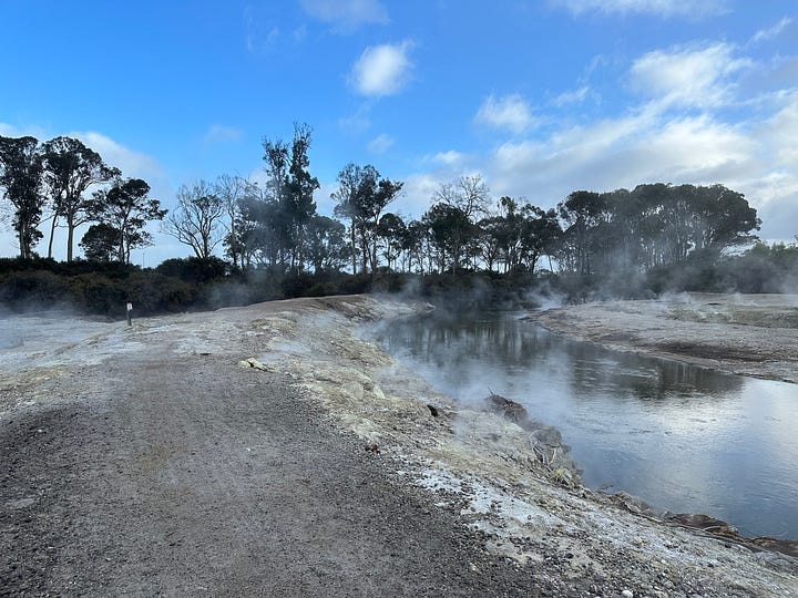 Training images from Rotorua, NZ.