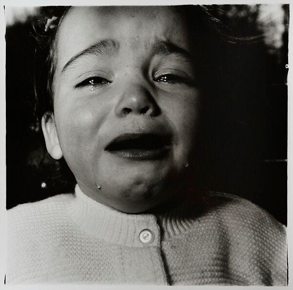 Diane Arbus | A child crying, N.J. | The Metropolitan Museum ...