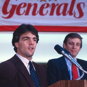 Forty Years Ago, a Death Knell to the USFL — and Trump’s Football Foray
