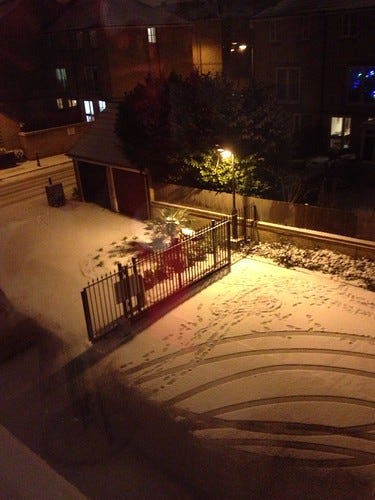 Snow in London Snow in London