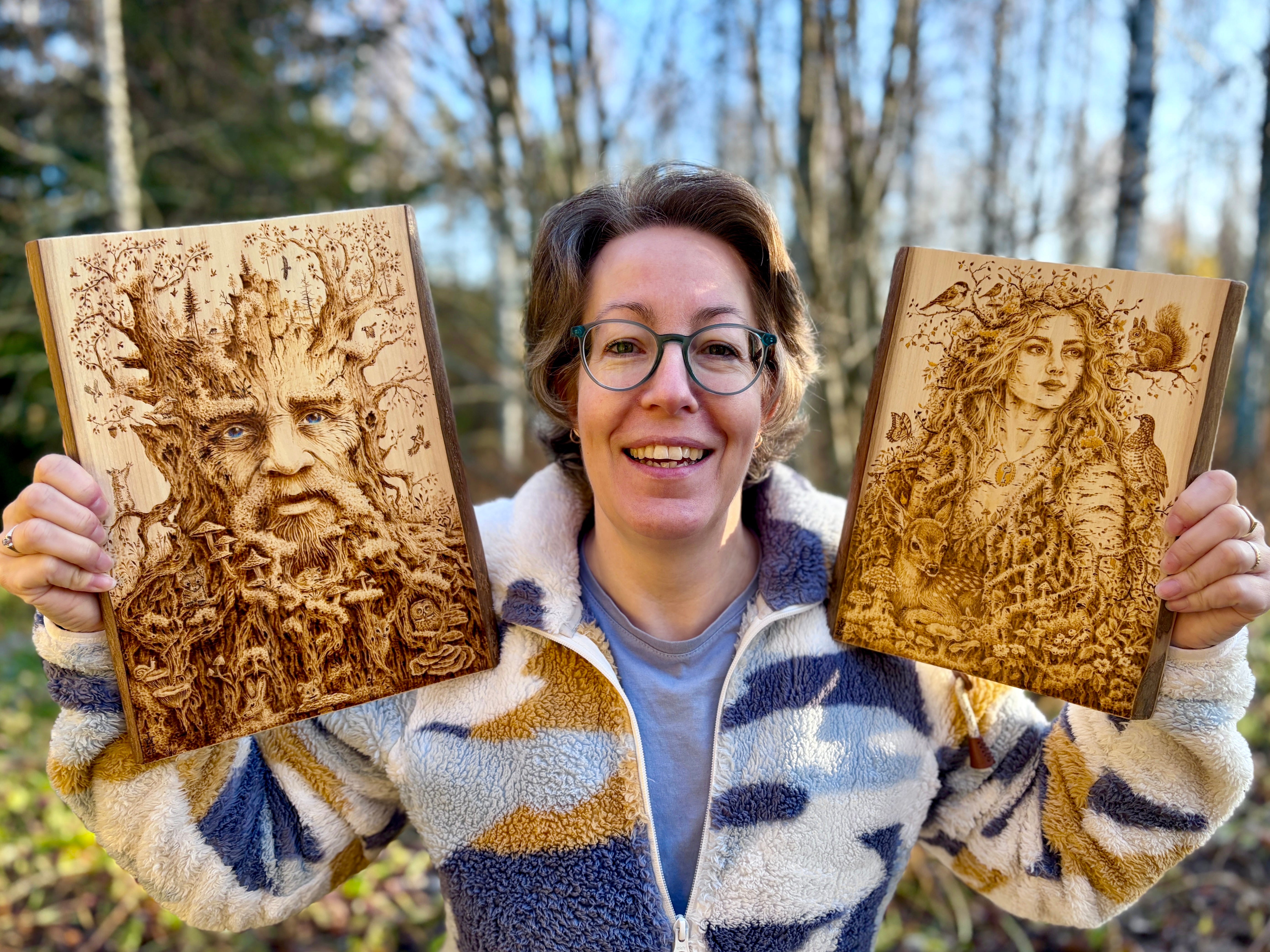 Mielikki, the Mythological Mistress of the Forest