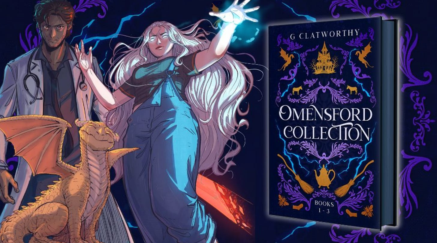 Linked banner for the Omensford Collection Kickstarter