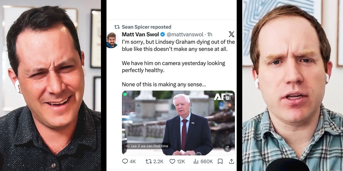 MAGA Right is Consumed by Conspiracy Theories About Lindsey Graham's Death