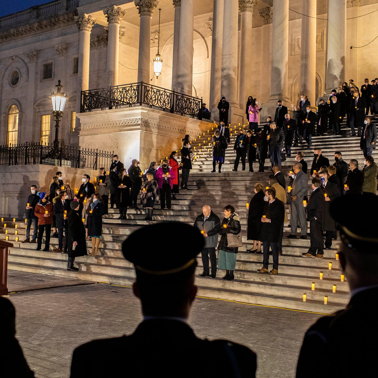 At the Capitol, a Day of Somber Remembrance - The New York Times
