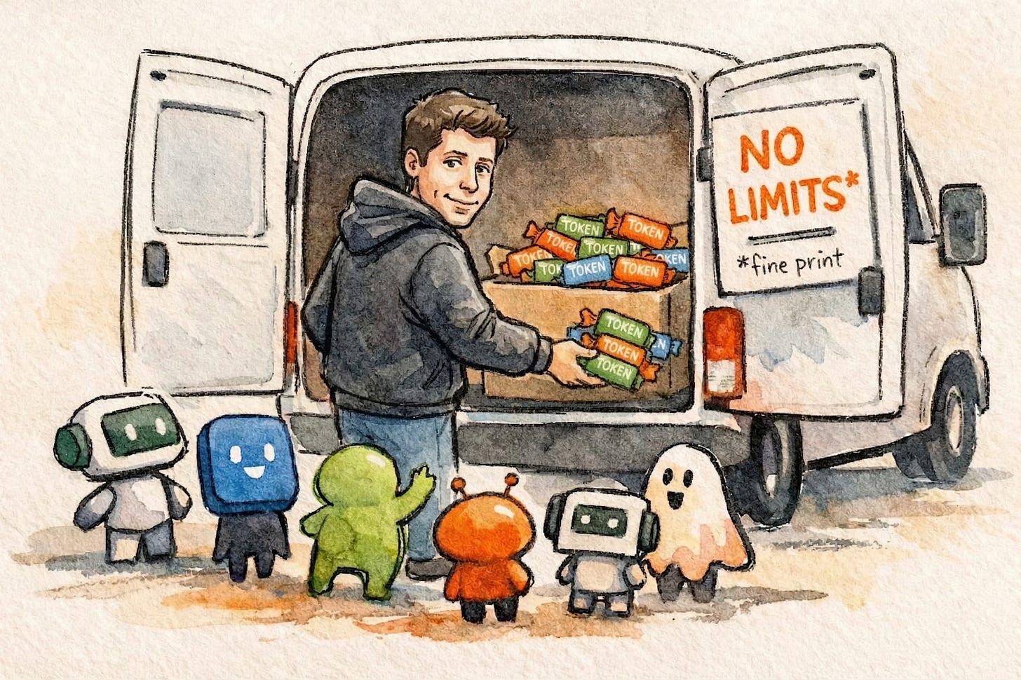 OpenAI's 'no limits' ChatGPT Pro marketing launches just as Anthropic tightens Claude usage caps — competitive timing designed to target frustrated Claude users in 2026