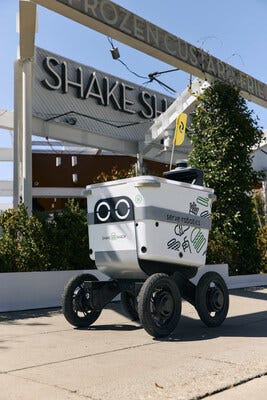 Serve Robotics and Shake Shack Roll Out Autonomous Robot Delivery Via Uber  Eats — Serve Robotics