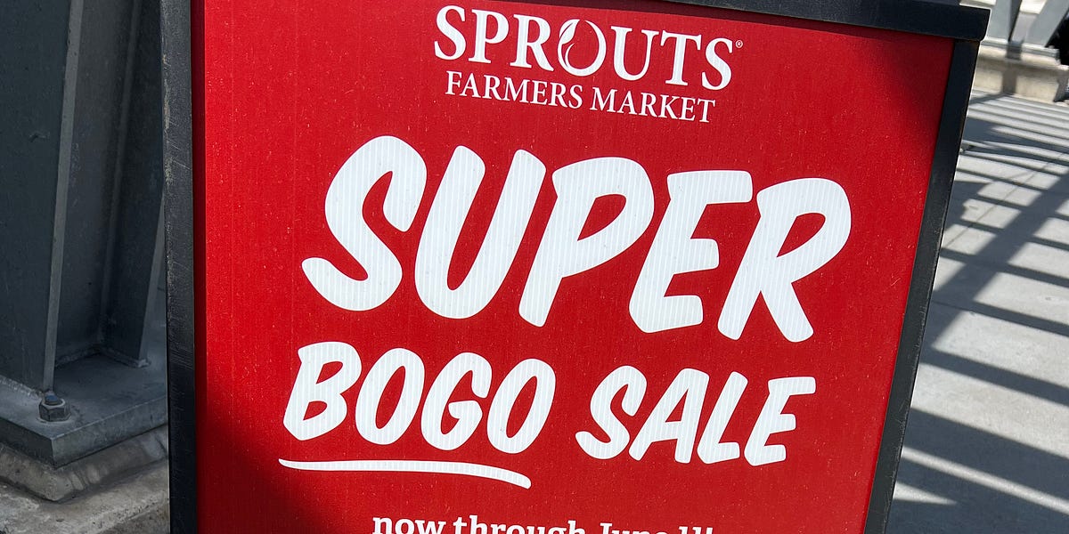 Grocery Update #7: The Sprouts Issue