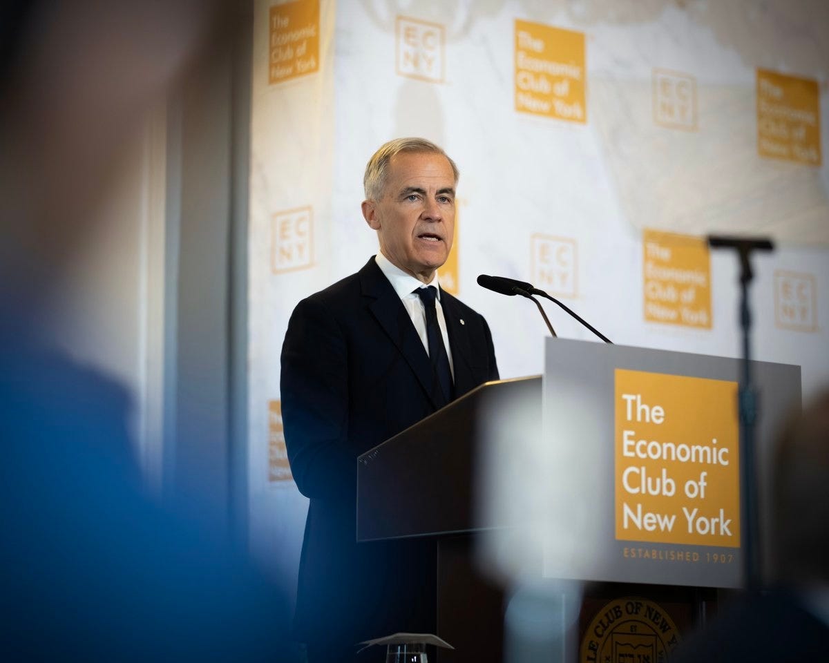 PM Mark Carney Speaks in New York
