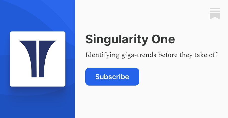 Singularity One | Substack