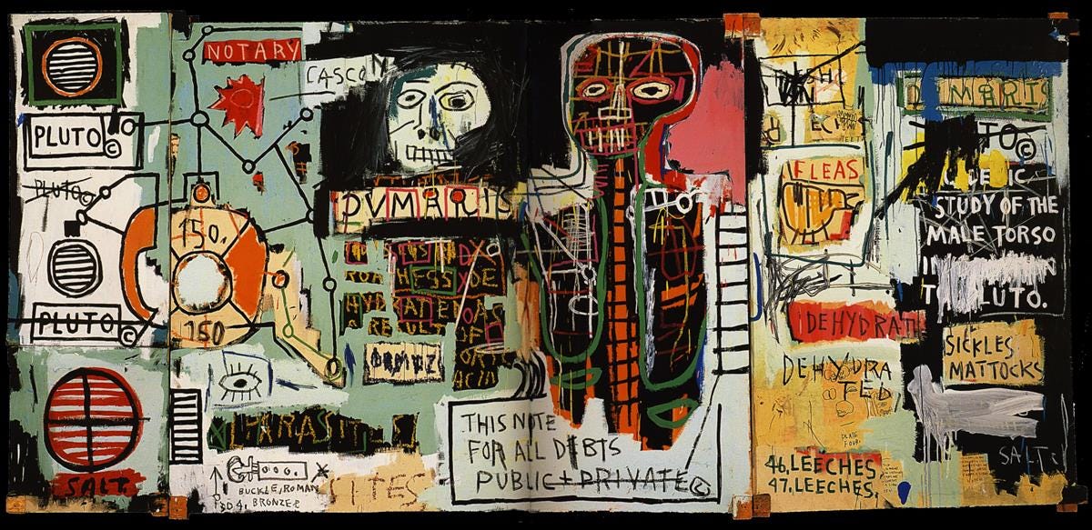 Notes on Five Key Jean-Michel Basquiat Works – AMERICAN SUBURB X