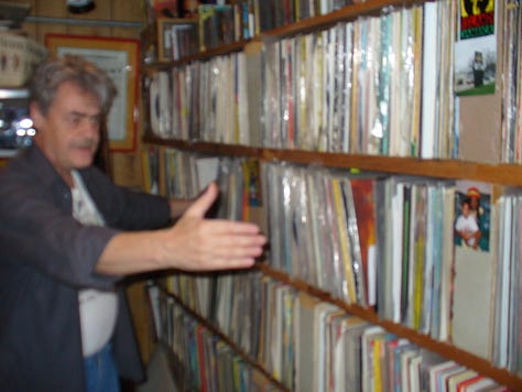 a variety of Snapshots from the 2007 tour of Roger Steffens' Reggae Ark-Hives with Aston "Family Man" Barrett