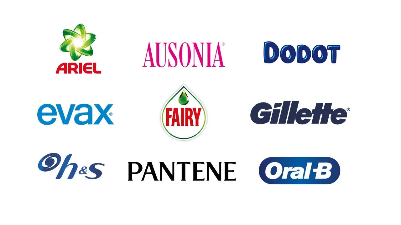 P&G consolida su liderazgo en el ranking del Gran Consumo no alimentación  con sus marcas