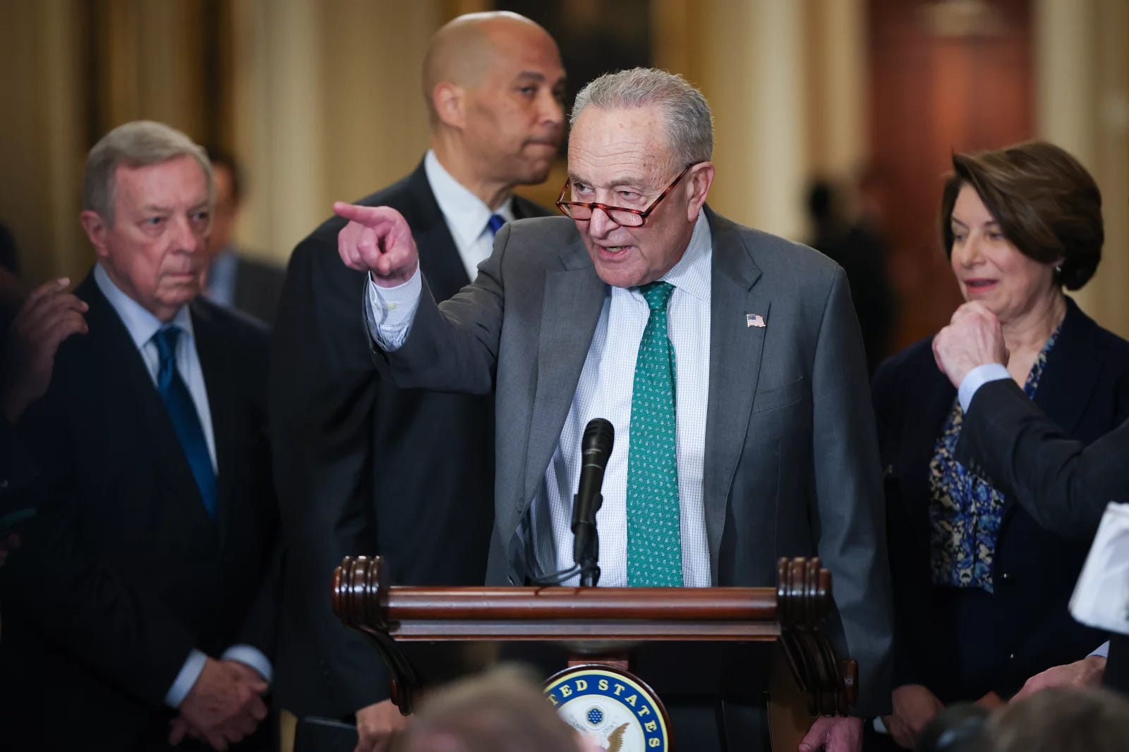 Why Chuck Schumer voted to keep the government open